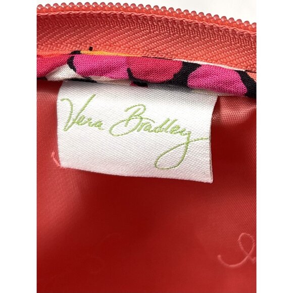 VERA BRADLEY Pink Pixie Confetti Quilted LAPTOP SLEEVE Case Bag 14"x11" EUC - Picture 4 of 5